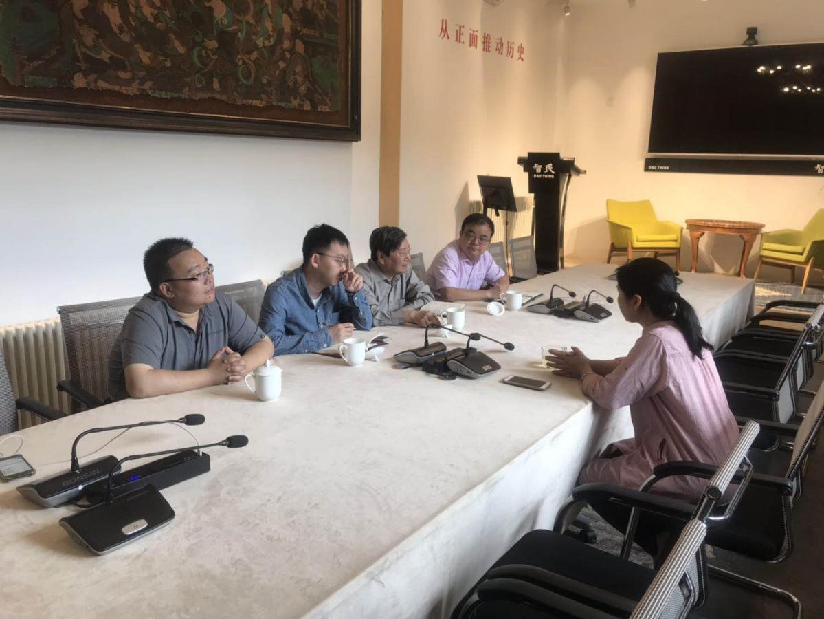 中北智库第一联合委员会调研走访北京民智文化发展战略研究院