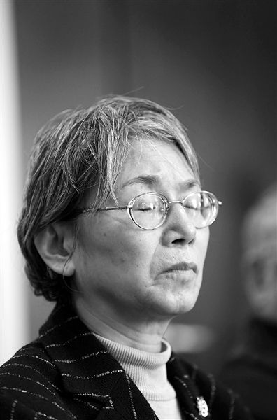 昨日，宋彬彬在见面会上。