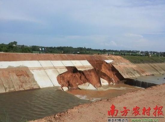 广东雷州副市长回应运河改造后决口:损失不大