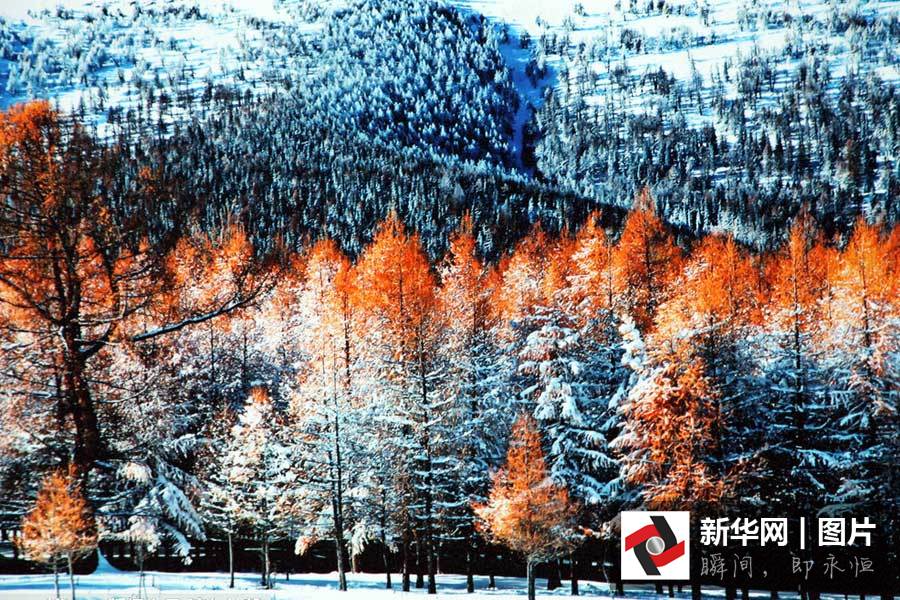 新疆哈密东天山 壮美雪景震撼人心