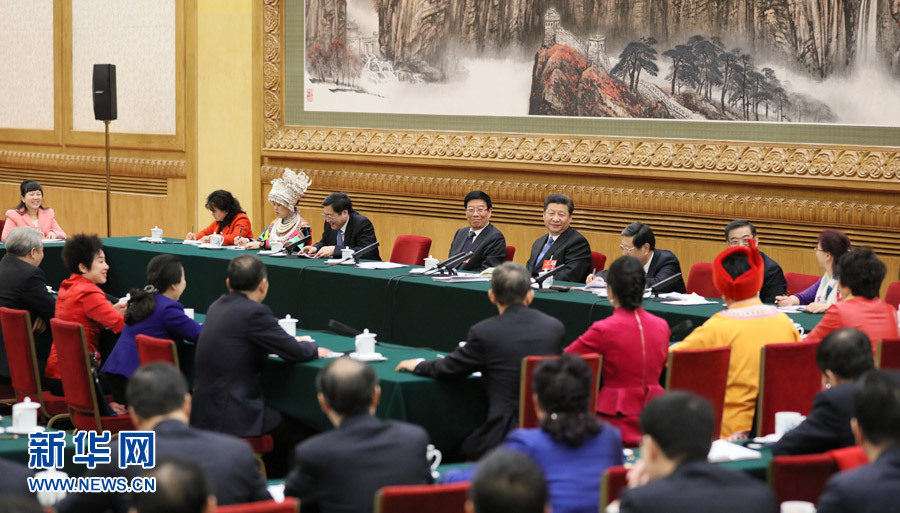 习近平参加湖南代表团审议