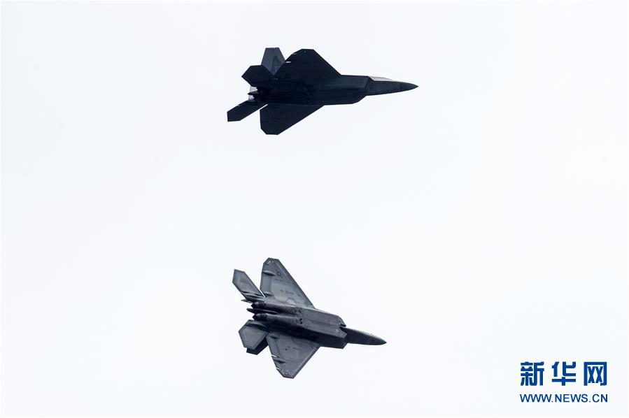 F-22“猛禽”战机首次现身立陶宛