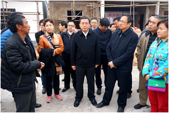 中心主任范贤生随同农工党中央调研组赴会泽县调研