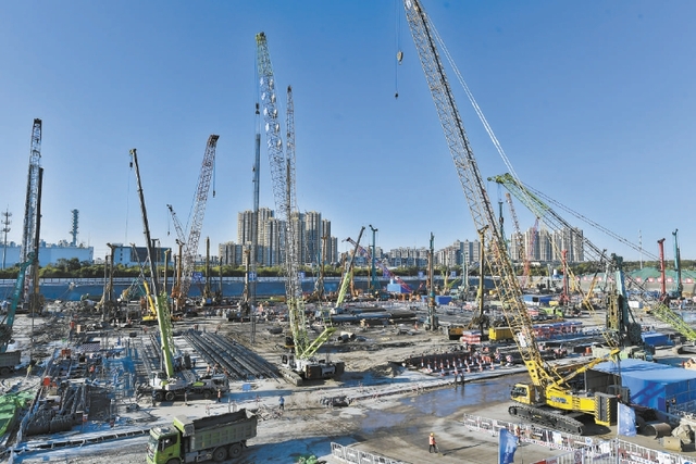 北京城市副中心重大工程建设跑出加速度 北京城市副中心重大工程建设跑出加速度